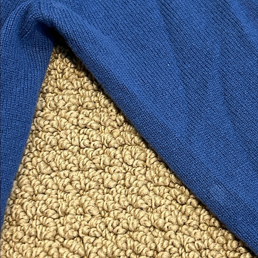 Henri Bendel Blue Cashmere Cardigan Sweater size Small Button Front - Picture 16 of 16